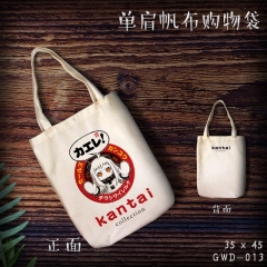 Kantai Collection Single Shoulder Bag Cartoon Canvas Anime Shopping Bag