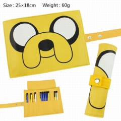 Adventure Time With Finn And Jake Game Pen Case Anime Pencil Bag