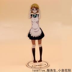 LoveLive Hanayo Koizumi Cartoon Cute Model Figure Anime Standing Plates Acrylic Figure