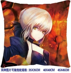 Fate Stay Night Anime Pillow 45*45CM （two-sided）