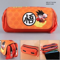 Dragon Ball Z Cartoon Pen Bag Japanese Anime Pencil Bag For Student
