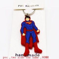 Super Man  Anime Keychain 8CM