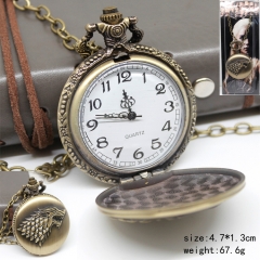 Game Of Thrones Anime High Quality Pocket Watch