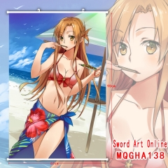 Sword Art Online Beautiful Sexy Girl AsunaYuuki Good Quality Anime Wallscrolls 60*90CM