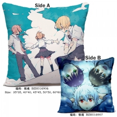 Gintama Funny Japanese Movie Coaplay Two Sides Soft Stuffed Anime Pillow 45*45CM
