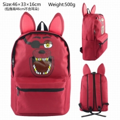 Five Nights at Freddy's Blue Cartoon Bag Canvas Stereoscopic Anime Backpack