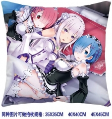 Zero kara Hajimeru Isekai Seik Anime Pillow (35*35CM)（two-sided）