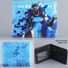 Overwatch Symmetra PU Folding Purse Anime Wallet