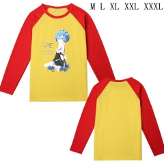 Zero kara HajimeruIsekai Seikatsu Anime T shirts M L XL XXL XXXL