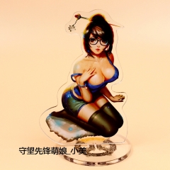 Overwatch Mei Game Wholesale Cartoon Figure Model Anime Standing Plates Acrylic Figure Collectable