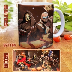 Overwatch Color Printing Ceramic Mug Anime Cup