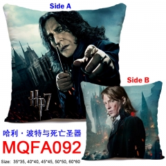 Harry Potter Famouse American Magic MovieCosplay Anime Two Sides Print Poillow 45*45CM