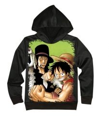 One Piece Long Sleeves Japanese Cartoon Sweater Anime Hoodie (S-XXXL)