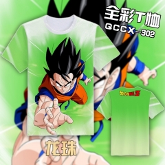 Dragon Ball Z Color Printing Anime Tshirt