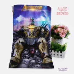 The Avengers Cartoon Design Face Towel Anime Towel 35*70CM