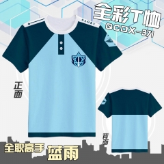 Custom T shirt Glory Color Printing Anime Tshirt