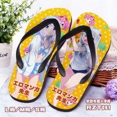 Eromanga Sensei Soft Rubber Slippers Anime Flip-flops