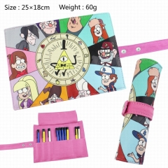 Gravity Falls Cartoon Pen Case Wholesale Anime Pencil Bag