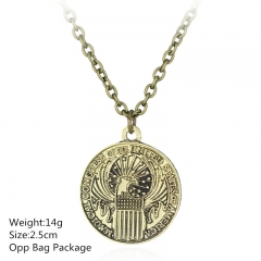 Fantastic Beasts and Where to Find Them Alloy Anime Necklace set