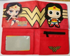 Wonder Woman PVC Purse Cute Anime Wallet