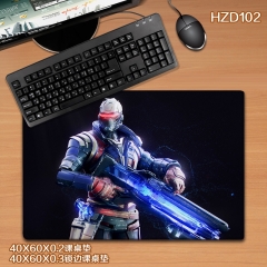 Overwatch Cosplay Soldier Rubber Lockrand Anime Mouse Pad