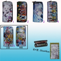 5 Styles Anime Wallet