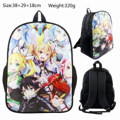 Sword Art Online | SAO Teenages School Bag PU Canvas Anime Backpack