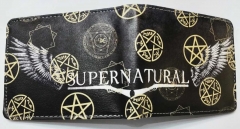 Supernatural PU and Leather Wallet