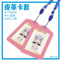 Suzzkaze Aoba For Bus Card ID Card Anime PU Card Bag