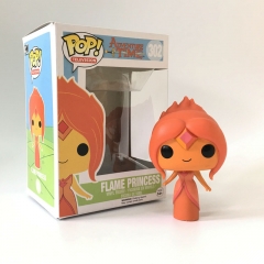 Funko POP Adventure Time With Finn And Jake Cartoon Toys Flame Princess Model Action Anime Figure 302#