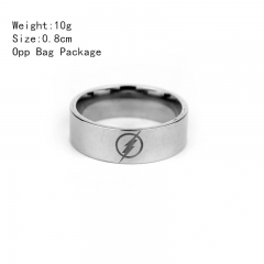 The Flash Stainless Steel Anime Ring (10pcs/set)