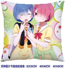 Zero kara Hajimeru Isekai Sei Anime Pillow (45*45CM)（two-sided）