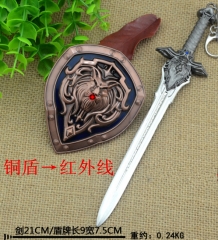 World of Warcraft Anime Keychain