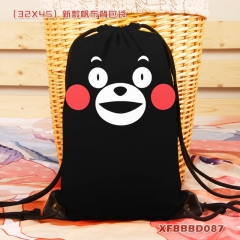 Kumamon Canvas Cartoon Gift Packaging Bag Anime Drawstring Bag