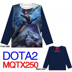 Dota2 Good Quality Fashion Cosplay Anime Long Sleeve Warm T Shirt