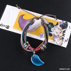 Onmyouji Cartoon Light Blue Wholesale Fashion Jewelry Anime Bracelet