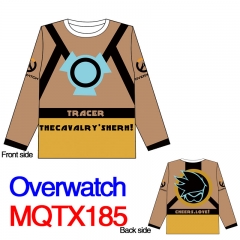 Overwatch Cartoon Design Long Sleeves Costume Anime Tshirts