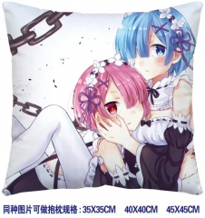 Zero kara Hajimeru Isekai Sei Anime Pillow (45*45CM)（two-sided）