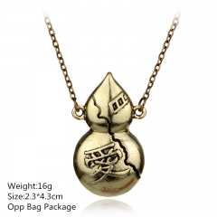 Naruto Bronze Alloy Anime Necklace (10pcs/set)