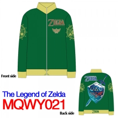 The Legend Of Zelda Popular Game Cosplay Fashion Good Quality Warm Anime Long Sleeve Zipper Hoodie