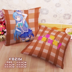 Kono Subarashii Sekai ni Shukufuku o Chair Cushion Anime Pillow 45*45CM