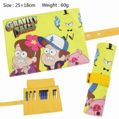 Gravity Falls Cartoon Pen Case Wholesale Anime Pencil Bag