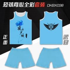 Glory Vest and Short Pant Anime Costume Suit