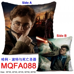 Harry Potter Famouse American Magic MovieCosplay Anime Two Sides Print Poillow 45*45CM