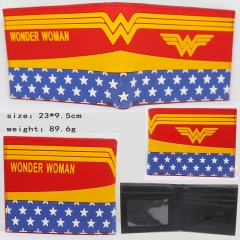 Wonder Woman Silicone Anime Wallet