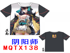 Japan Shonen Omnyouji Anime Soft Colorful Designs Tshirts