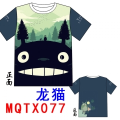 My Neighbor Totoro Cartoon Pattern Anime Boys Tshirts