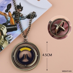 Overwatch Rotatable Anime Necklace