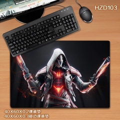 Overwatch Cosplay Hot Game Reaper Rubber Lockrand Anime Mouse Pad