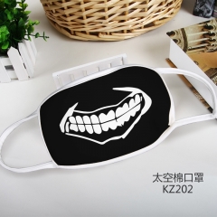 Tokyo Ghoul Cool Pattern Color Printing Space Cotton Material Anime Mask